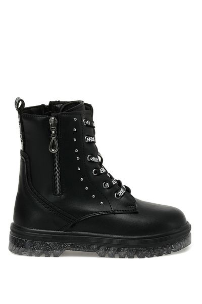 Kinetix Laura 2pr Black Girl's Sneaker Boots
