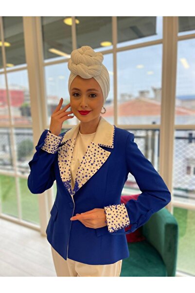 White Corner 8019 İNCİ TAŞLI ÜÇLÜ TAKIM