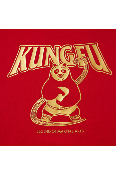 Giordano Women's Kung Fu Panda Boyfriend Print Tee