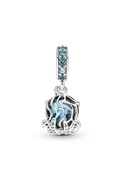 Pandora Murano Camı Sevimli Ahtapot Sallantılı Charm
