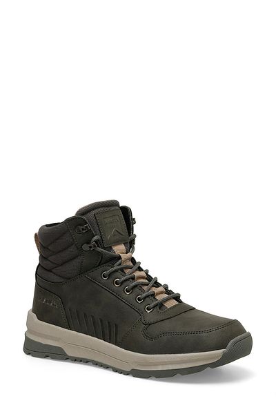 Kinetix Ανδρικές μπότες εξωτερικού χώρου Muson 3pr Khaki - Thermo Kymaz σόλα και κορδόνια