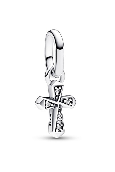 Pandora ME Işıltılı Haç Mini Sallantılı Charm