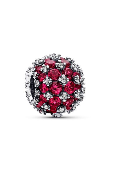Pandora Luminous Pavé Round Pink Charm