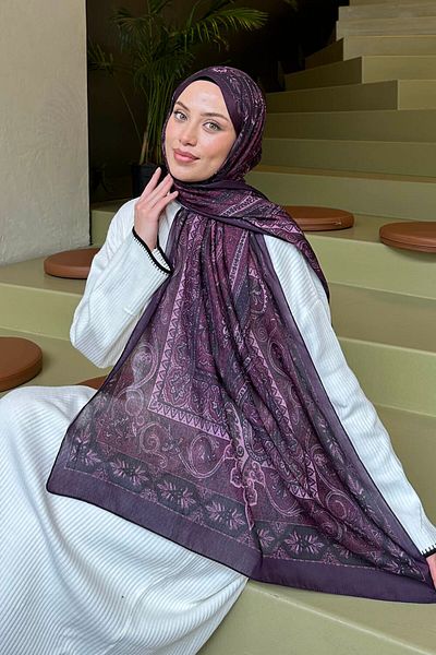 lamelif.com شال قطني بنمط ريترو