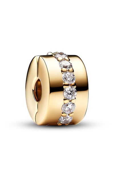 Pandora Işıltılı Tek Sıra Klips Charm