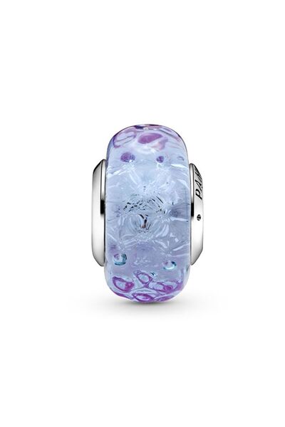 Pandora Lavanta Rengi Murano Charm