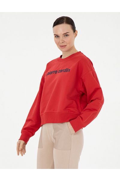 Pierre Cardin Red Oversize Sweatshirt 50308055 -Vr030