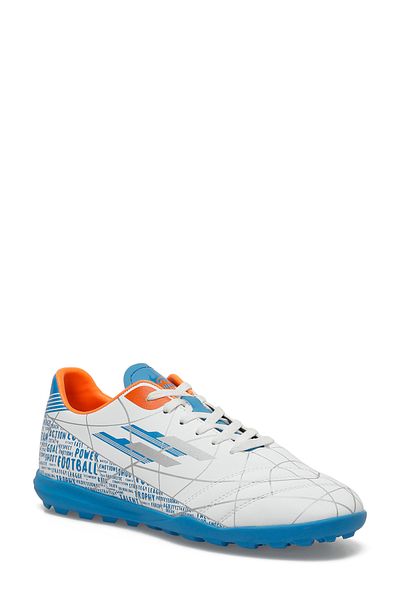 Kinetix CROSS TF 3PR White Unisex Astroturf Shoes