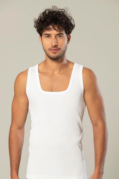ERDEM İÇ GİYİM Erdem White Camisole Singlet 1128