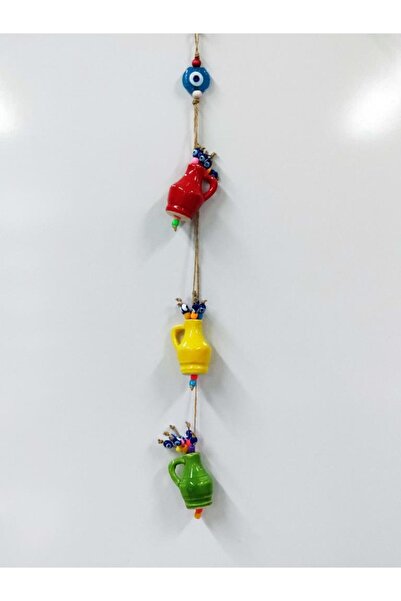 SUME Küp Tasarımlı Nazar Boncuklu Duvar Süsü