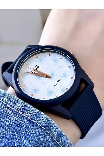 Q&Q Women's Waterproof Plastic Cord Wristwatch