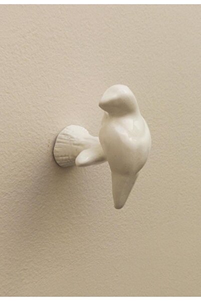 SUME Dekoratif Tekli Kuş Modern Askılık Duvar Dekoru Askılık