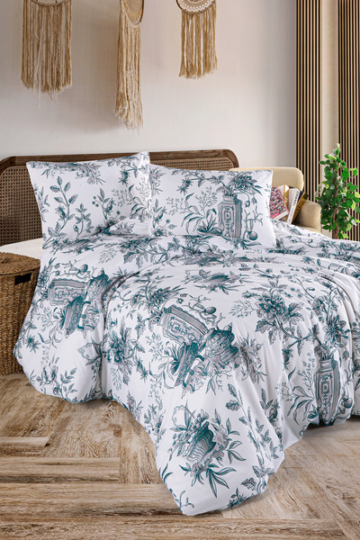 Marielouhome طقم غطاء لحاف مزدوج مصنوع من القطن بنسبة 100%