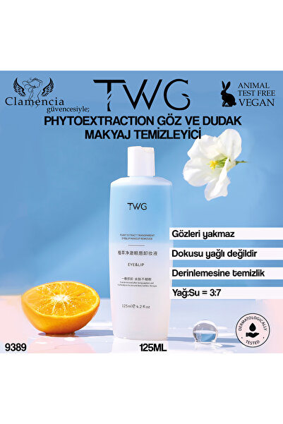 Phytoextraction Göz ve Dudak Makyaj Temizleyici