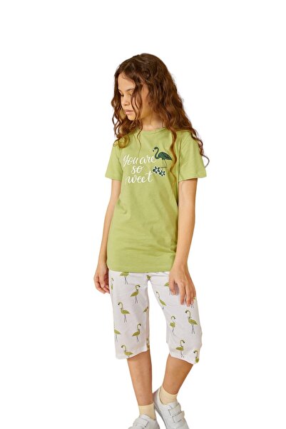 Weweus Zeleni dečiji pidžama set 801