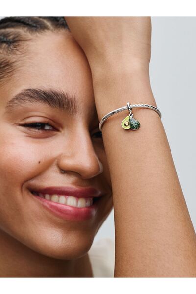 Pandora Avokado Çift Sallantılı Charm