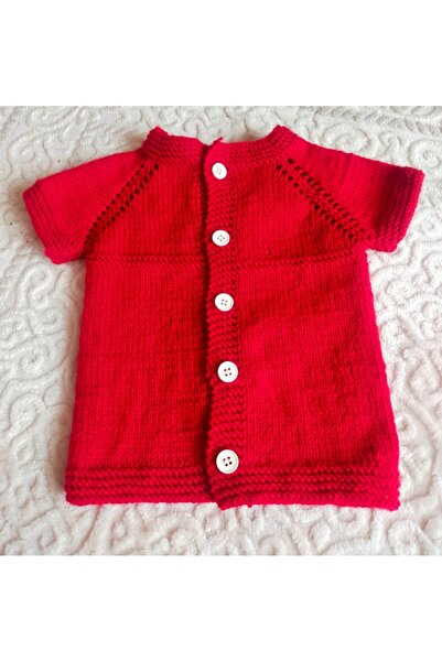 Store Bebek yeleği 0-12 ay el örmesi