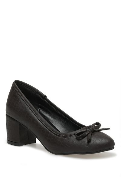 Miss F Dw22017 2pr Braune Damenschuhe mit Absatz