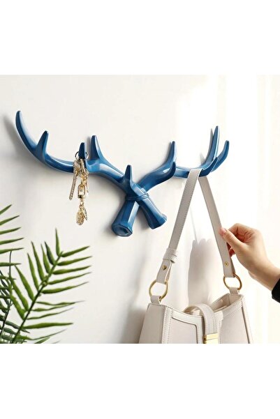 SUME Dekoratif Modern Duvar Askılık Geyik Boynuzu Duvar Dekor Askı