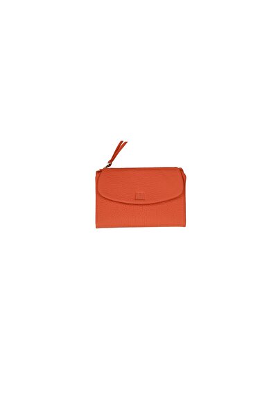 Deriza Begonia 3468 - Genuine Leather Orange Women's Wallet