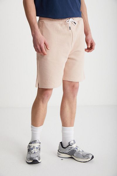 GRIMELANGE Uncertaın Men's Comfort Fit Pink Shorts & Bermudas