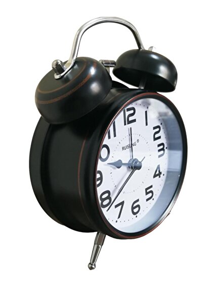 SUME Dekoratif Çalar Saat Ofis Ev Aksesuar Nostaljik Işıklı Masa Saati