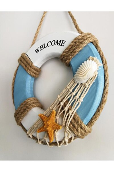 SUME Decorative Life Buoy Welcome Wall Door Ornament Welcome
