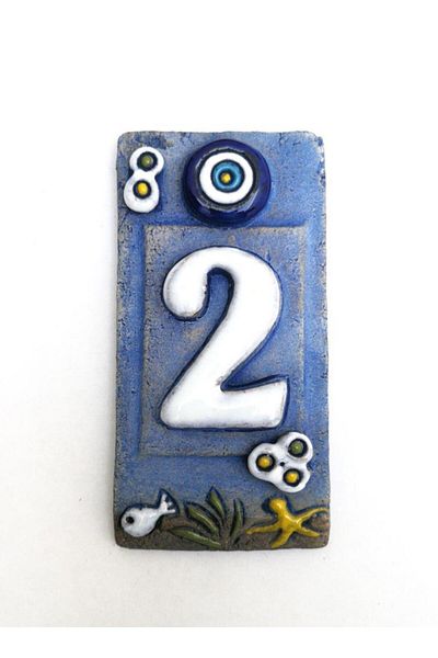 SUME Special Design Ceramic 2 Door Number Door Front Accessory