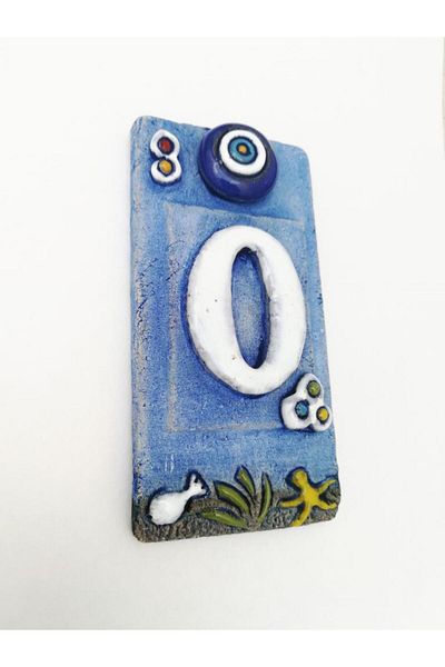SUME Special Design Ceramic 0 Door Number Door Accessory