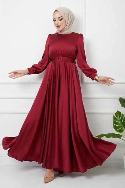 Olcay Accesoriu centura Rochie de seara evazata CLARET 1602