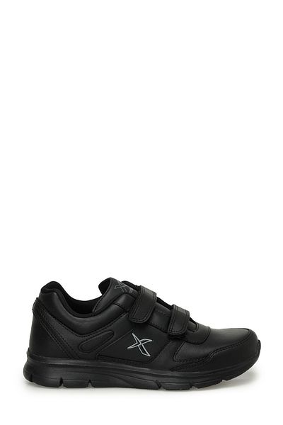 Kinetix Adun Pu 4Pr Black Unisex Running Shoes