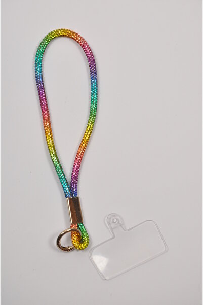 Case collection حزام معصم طويل من حجر الكريستال لآيفون