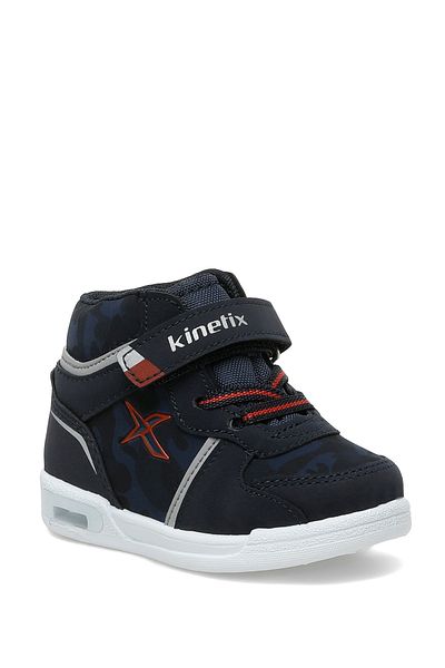 Kinetix Kreja Camo Pu Hi 2pr Navy Blue Boy High Sneaker