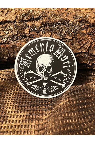 THORSTORE Memento Mori Circle Patch/Peç/Arma (7cm)