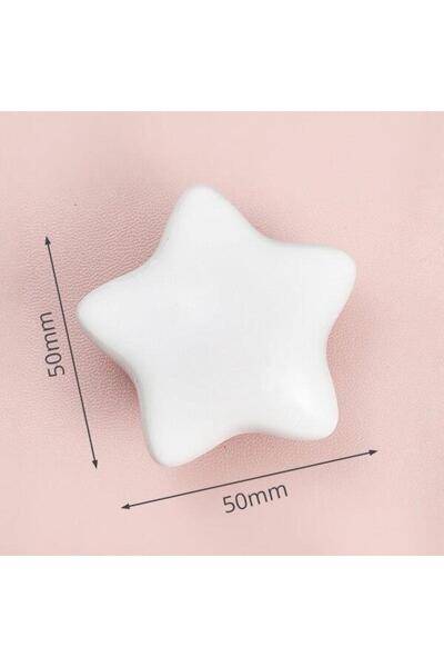 SUME Modern Yıldız Kulp Bebek Çocuk Genç Odası Çekmece Dolap Mobilya Kulpu