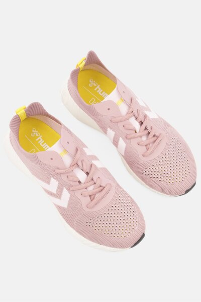 hummel Kids Girl Trinity Breakers Seamless Sportswear Lace Up Shoes, Woodrose