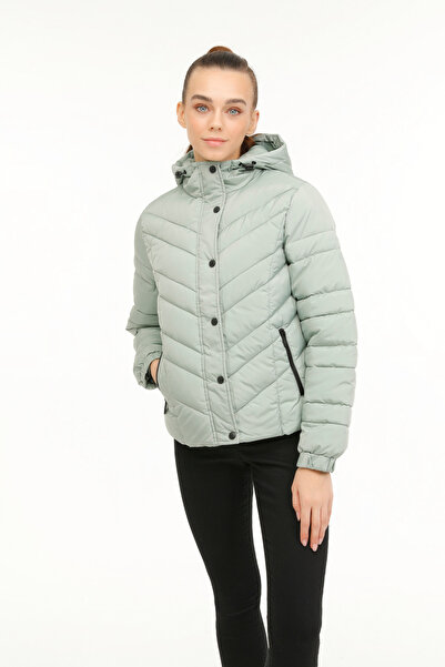 Kinetix WL ZIGGY 2SN30 3PR PASTEL HAKI Kadın Kısa Kaban
