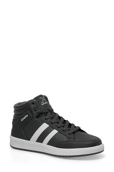Kinetix Grauer Unisex Court PU Hi 4PR High Sneaker