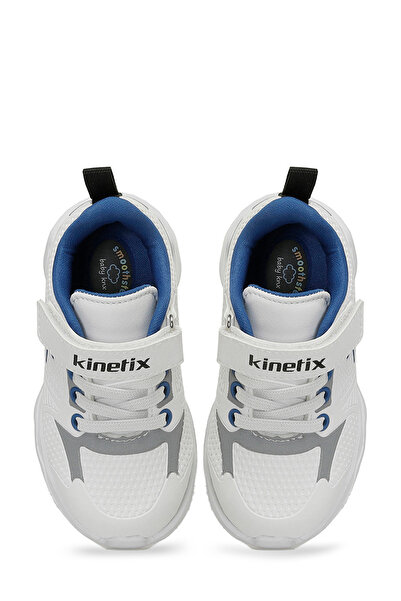 Kinetix Boy's Sports Shoes - LISTER PU J B 4PR White