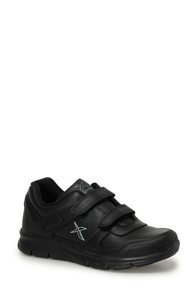 Kinetix Adun Pu 4Pr Black Unisex Running Shoes