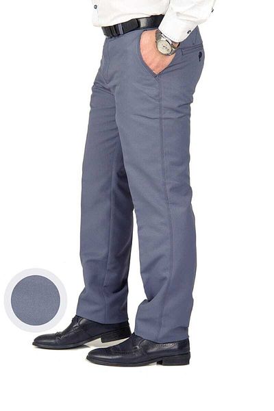 wontilotte Men's Armüllü Indigo Linen Trousers(7)Men's Classic Cut Pipe Leg Trousers