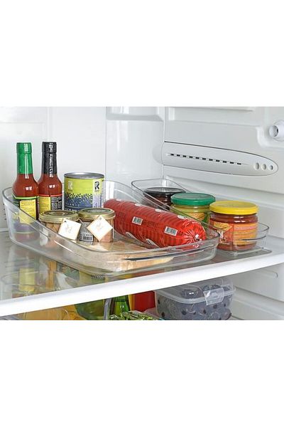 PERİBOİA Periboia Refrigerator Organizer - Transparent - Large Size