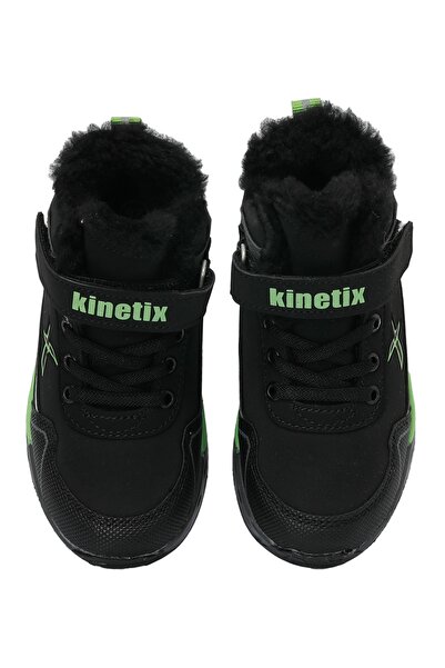 Kinetix Boy's Black Outdoor Boots - RESPON HI 3PR