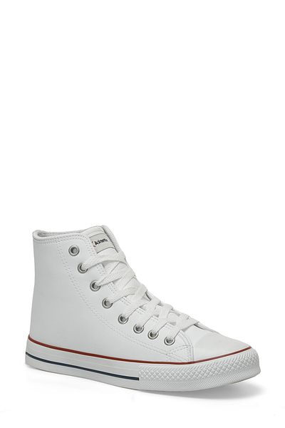 Kinetix FOWLER PU HI 3PR Weißer Unisex-Sneaker mit hohem Schaft