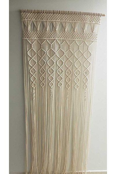 cessehome Cesse Home Macrame Curtain Door Water