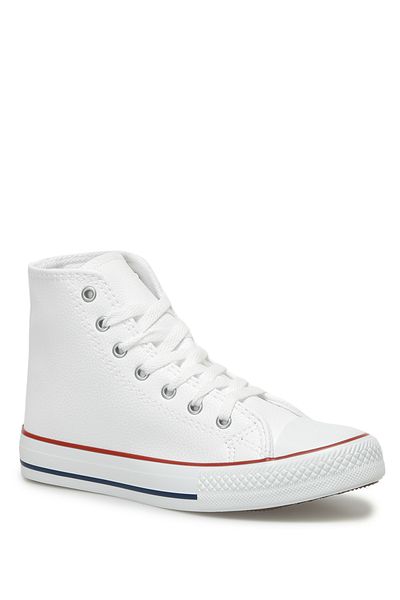 Polaris 317514C.Z 3PR White Women's Sneaker Boots