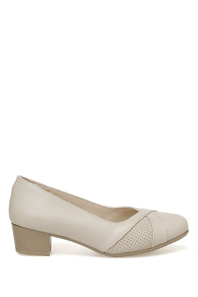 Polaris 5 Nokta 104070z3fx Beige Women's Heeled Shoes