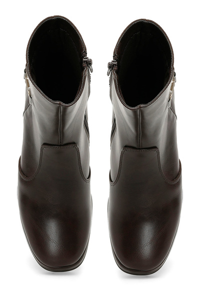 Polaris 322160.Z 3PR - Καφέ Γυναικείες Μπότες με τακούνι