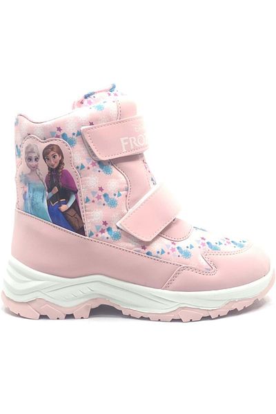 Kids Club Shoes Unisex Παιδικές μπότες χιονιού με ορθοπεδική αντιολισθητική σόλα - Frozen Tran Pink