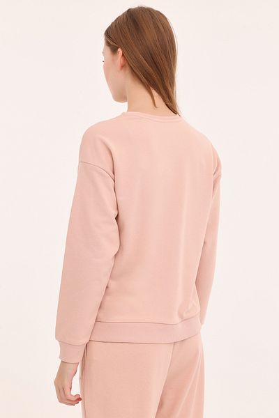 Kinetix Γυναικείο φούτερ WB C NECK 16SN82 4PR Dusty Rose